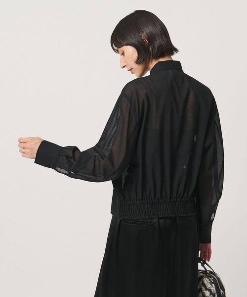 UNITED ARROWS（ユナイテッドアローズ）の「マナード ボウタイ ブラウス（シャツ/ブラウス・レディース・ダークブラウン/ブラック/オフホワイト・FREE）」の10枚目の写真