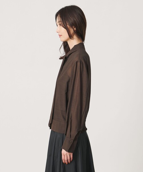 UNITED ARROWS（ユナイテッドアローズ）の「マナード ボウタイ ブラウス（シャツ/ブラウス・レディース・ダークブラウン/ブラック/オフホワイト・FREE）」の15枚目の写真