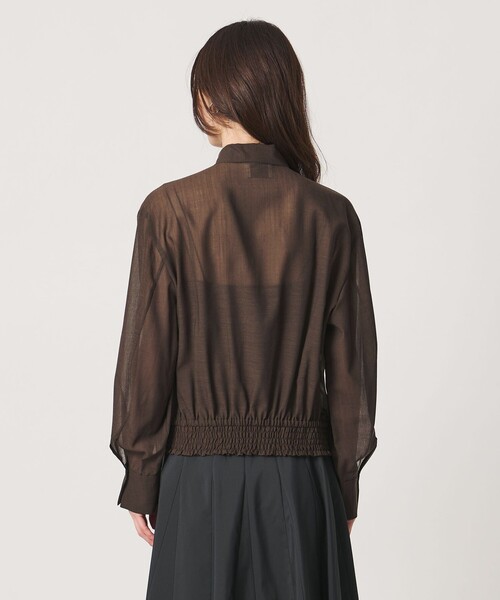 UNITED ARROWS（ユナイテッドアローズ）の「マナード ボウタイ ブラウス（シャツ/ブラウス・レディース・ダークブラウン/ブラック/オフホワイト・FREE）」の16枚目の写真