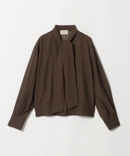 UNITED ARROWS（ユナイテッドアローズ）の「マナード ボウタイ ブラウス（シャツ/ブラウス・レディース・ダークブラウン/ブラック/オフホワイト・FREE）」の17枚目の写真