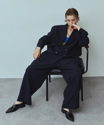 OVERSIZED SHOULDER DOUBLE JACKET