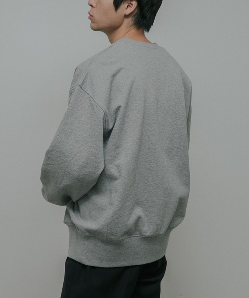 URBAN RESEARCH DOORS(アーバンリサーチドアーズ)の「Heavy Weight Cotton Sweat(スウェット・メンズ・グレー/グリーン・LARGE/MEDIUM)」の3枚目の写真