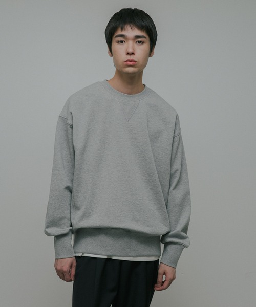 URBAN RESEARCH DOORS(アーバンリサーチドアーズ)の「Heavy Weight Cotton Sweat(スウェット・メンズ・グレー/グリーン・LARGE/MEDIUM)」の5枚目の写真