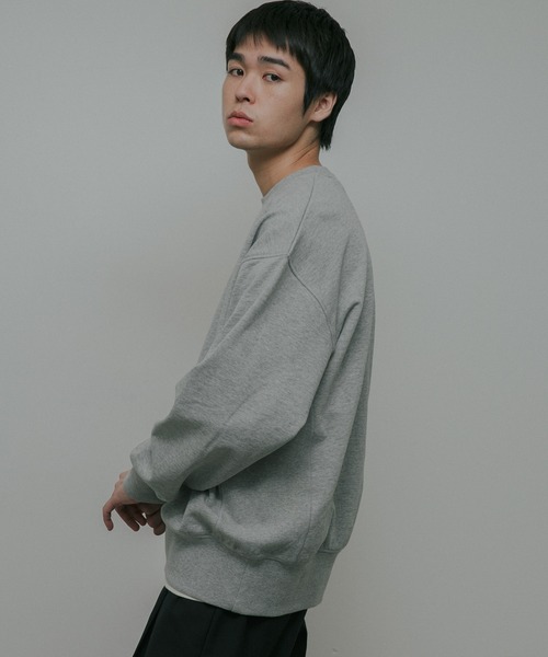 URBAN RESEARCH DOORS(アーバンリサーチドアーズ)の「Heavy Weight Cotton Sweat(スウェット・メンズ・グレー/グリーン・LARGE/MEDIUM)」の7枚目の写真