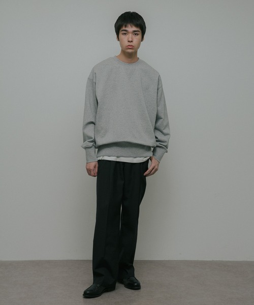 URBAN RESEARCH DOORS(アーバンリサーチドアーズ)の「Heavy Weight Cotton Sweat(スウェット・メンズ・グレー/グリーン・LARGE/MEDIUM)」の8枚目の写真