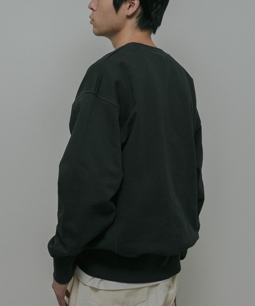 URBAN RESEARCH DOORS(アーバンリサーチドアーズ)の「Heavy Weight Cotton Sweat(スウェット・メンズ・グレー/グリーン・LARGE/MEDIUM)」の10枚目の写真