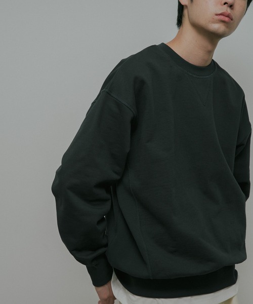 URBAN RESEARCH DOORS(アーバンリサーチドアーズ)の「Heavy Weight Cotton Sweat(スウェット・メンズ・グレー/グリーン・LARGE/MEDIUM)」の11枚目の写真