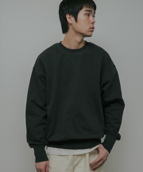 URBAN RESEARCH DOORS(アーバンリサーチドアーズ)の「Heavy Weight Cotton Sweat(スウェット・メンズ・グレー/グリーン・LARGE/MEDIUM)」の13枚目の写真