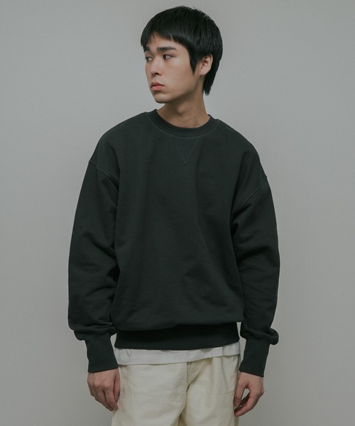 URBAN RESEARCH DOORS(アーバンリサーチドアーズ)の「Heavy Weight Cotton Sweat(スウェット・メンズ・グレー/グリーン・LARGE/MEDIUM)」の14枚目の写真