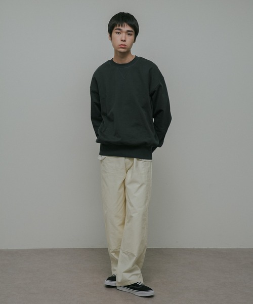 URBAN RESEARCH DOORS(アーバンリサーチドアーズ)の「Heavy Weight Cotton Sweat(スウェット・メンズ・グレー/グリーン・LARGE/MEDIUM)」の15枚目の写真