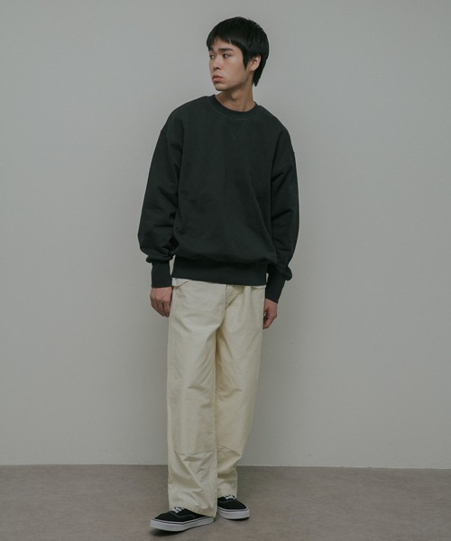 URBAN RESEARCH DOORS(アーバンリサーチドアーズ)の「Heavy Weight Cotton Sweat(スウェット・メンズ・グレー/グリーン・LARGE/MEDIUM)」の16枚目の写真