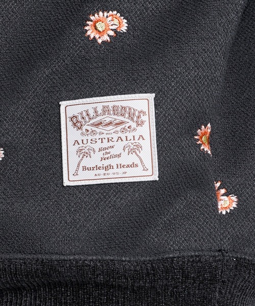BILLABONG(ビラボン)の「BILLABONG ウィメンズ SHAGGY BONDING MEDIUM LOOSE CREW トレーナー 【2026年秋冬モデル】/ビラボン総柄ボンディングスウェット(スウェット・レディース・アイボリー/オフホワイト/ブルー系その他・MEDIUM)」の12枚目の写真