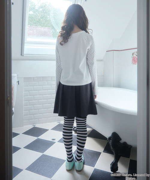 Unblend(アンブレンド)の「【Unblend】Blythe別注 アソート フェイスプリント ラグランロンT(Tシャツ/カットソー・レディース・杢グレー/スミクロ/ホワイト系・FREE)」の21枚目の写真