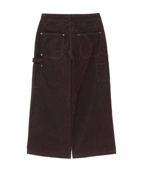 BEAVER(ビーバー)の「B omnivore/ビーオムニボー FLOCKY DENIM W KNEE PANTS フロッキーデニムダブルニーパンツ(デニムパンツ・メンズ・ブラウン/ブラック・L/M)」の22枚目の写真