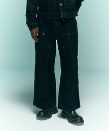 BEAVER | B omnivore/ビーオムニボー　FLOCKY DENIM W KNEE PANTS フロッキーデニムダブルニーパンツ(デニムパンツ)