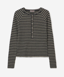 RYE TENDER（ライテンダー）の「RYE TENDER | コットンカシミア ヘンリーネックプルオーバー WOMEN（ニット/セーター）」