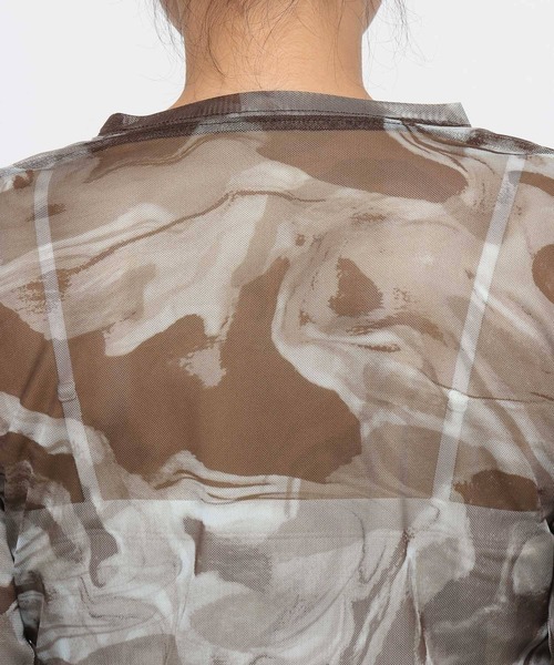 LEPSIM(レプシィム)の「《un STANDARD by LEPSIM》マーブルシアープルオーバー 1070185(Tシャツ/カットソー・レディース・ブラウン/グレー・FREE)」の18枚目の写真