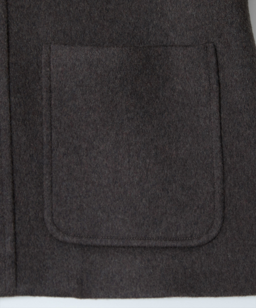 HORLISUN(ホーリーサン)の「Newyear ウールハーフコート スペインオリーブ(ダッフルコート・メンズ・その他・SMALL/MEDIUM/LARGE)」の5枚目の写真