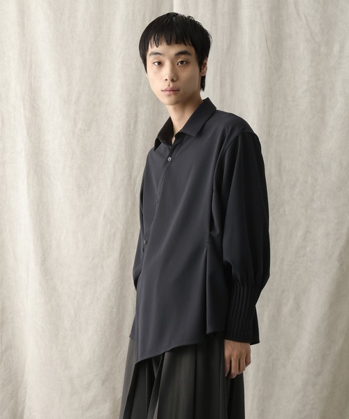HARE(ハレ)の「【NARRIL】ORIGATA-STYLE SAMUE SHIRTS(シャツ/ブラウス・メンズ・ブラック/ブルー系その他・FREE)」の3枚目の写真