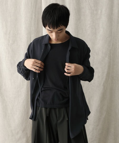 HARE(ハレ)の「【NARRIL】ORIGATA-STYLE SAMUE SHIRTS(シャツ/ブラウス・メンズ・ブラック/ブルー系その他・FREE)」の7枚目の写真