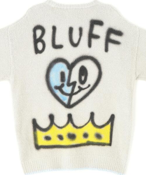 ROYAL FLASH(ロイヤルフラッシュ)の「guernika/ゲルニカ/Knit Sweater (Trump)(ニット/セーター・メンズ・グレー/ベージュ・F)」の17枚目の写真