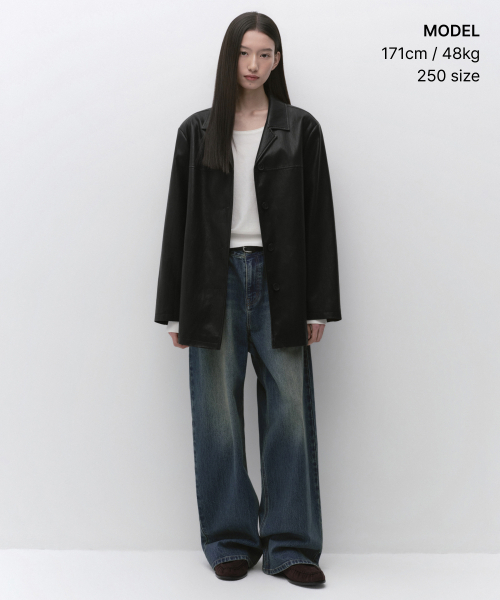 MUSINSA STANDARD WOMAN（ムシンサスタンダードウーマン）の「ウィメンズスエードシャーリングペニーローファー[ブラウン]（バレエシューズ・レディース・その他・23cm/23.5cm/24cm/24.5cm/25cm）」の2枚目の写真