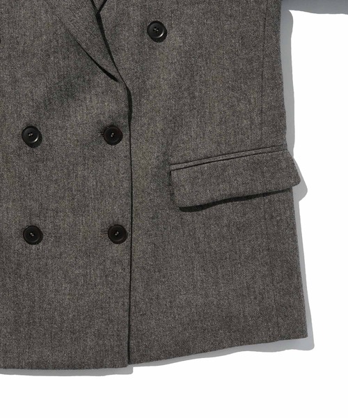 Levi's(リーバイス)の「Levi's/リーバイス BLUETAB(TM) ブレザー(テーラードジャケット・レディース・グレー・M/S/XS)」の8枚目の写真