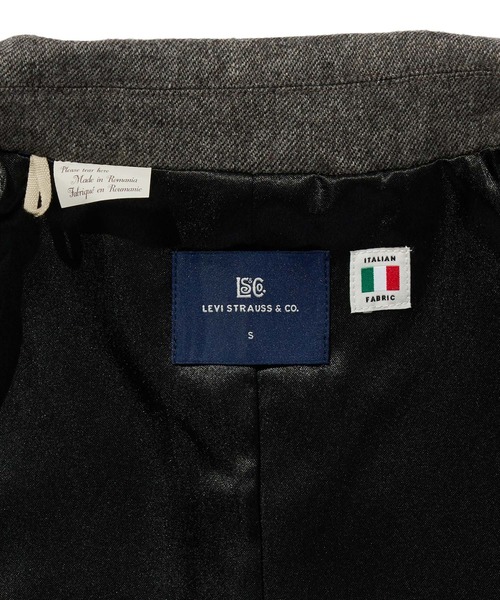 Levi's(リーバイス)の「Levi's/リーバイス BLUETAB(TM) ブレザー(テーラードジャケット・レディース・グレー・M/S/XS)」の9枚目の写真