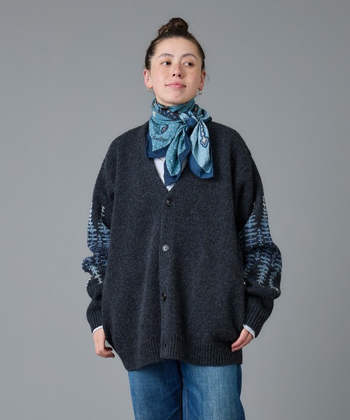 PENDLETON（ペンドルトン）の「PENDLETON/ペンドルトン シェットランド ウールカーディガン（カーディガン/ボレロ・メンズ・ブラック/ヘザーグレー/タン・LARGE/MEDIUM/SMALL）」の6枚目の写真