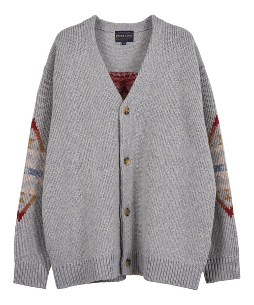 PENDLETON（ペンドルトン）の「PENDLETON/ペンドルトン シェットランド ウールカーディガン（カーディガン/ボレロ・メンズ・ブラック/ヘザーグレー/タン・LARGE/MEDIUM/SMALL）」の9枚目の写真
