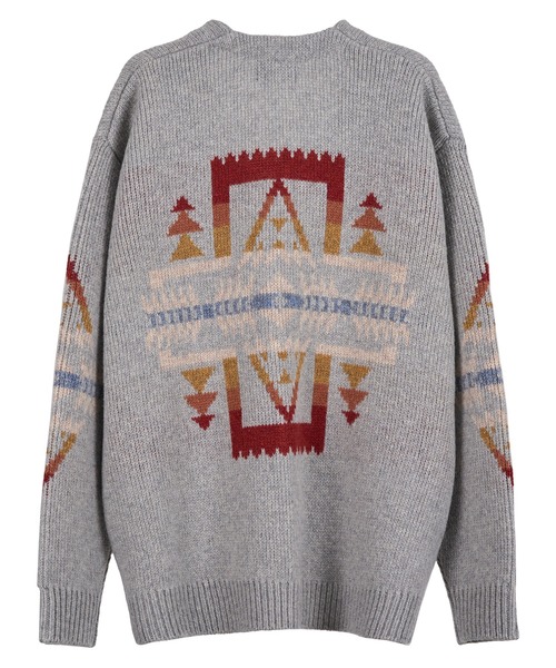 PENDLETON（ペンドルトン）の「PENDLETON/ペンドルトン シェットランド ウールカーディガン（カーディガン/ボレロ・メンズ・ブラック/ヘザーグレー/タン・LARGE/MEDIUM/SMALL）」の10枚目の写真