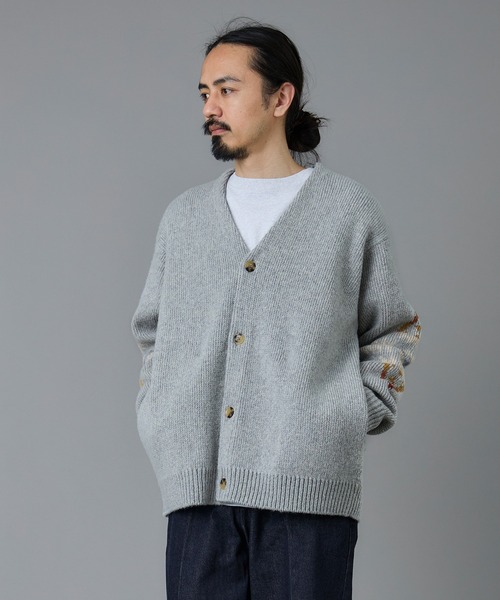 PENDLETON（ペンドルトン）の「PENDLETON/ペンドルトン シェットランド ウールカーディガン（カーディガン/ボレロ・メンズ・ブラック/ヘザーグレー/タン・LARGE/MEDIUM/SMALL）」の11枚目の写真