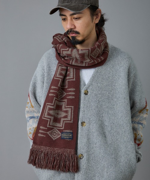 PENDLETON（ペンドルトン）の「PENDLETON/ペンドルトン シェットランド ウールカーディガン（カーディガン/ボレロ・メンズ・ブラック/ヘザーグレー/タン・LARGE/MEDIUM/SMALL）」の14枚目の写真