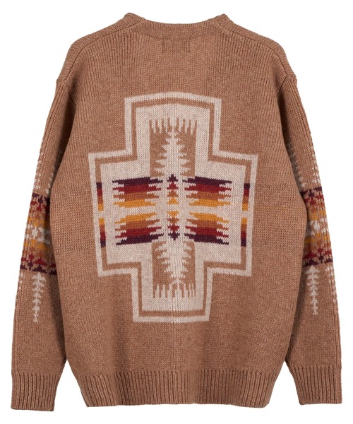 PENDLETON（ペンドルトン）の「PENDLETON/ペンドルトン シェットランド ウールカーディガン（カーディガン/ボレロ・メンズ・ブラック/ヘザーグレー/タン・LARGE/MEDIUM/SMALL）」の18枚目の写真