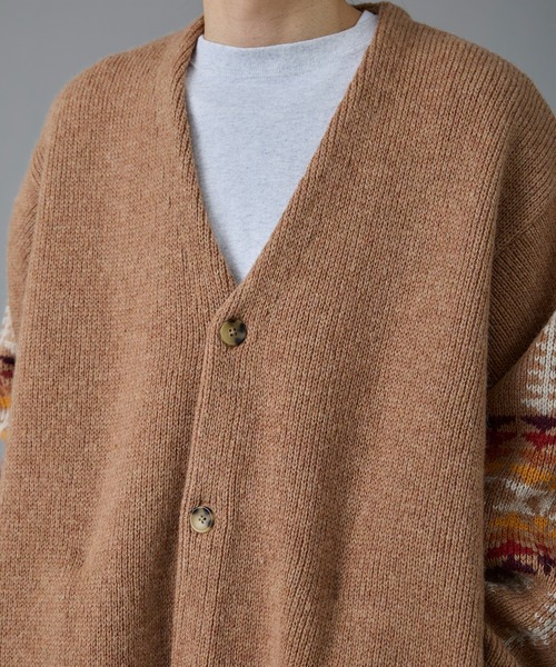 PENDLETON（ペンドルトン）の「PENDLETON/ペンドルトン シェットランド ウールカーディガン（カーディガン/ボレロ・メンズ・ブラック/ヘザーグレー/タン・LARGE/MEDIUM/SMALL）」の21枚目の写真