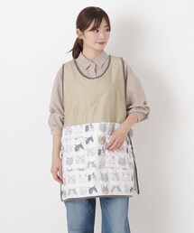one'sterrace（ワンズテラス）の「【あったか】キルト タブリエ エプロン（エプロン）」