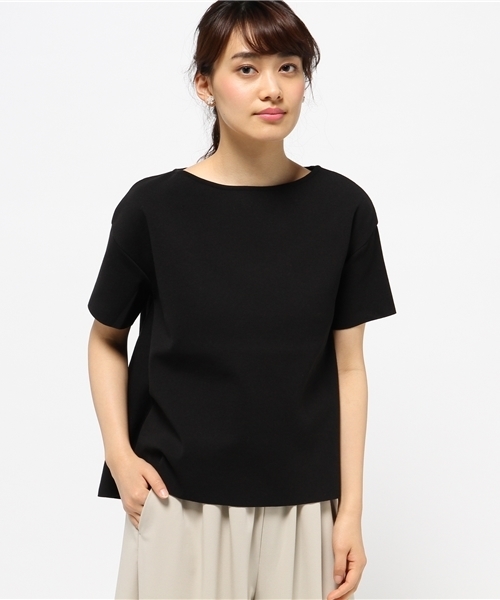 FIGARO Paris(フィガロパリ)の「ミラノリブウシロフレアープルオーバー◆(ニット/セーター・レディース・ホワイト/ブラック・FREE)」の16枚目の写真