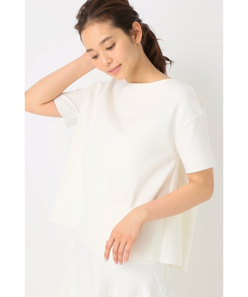 FIGARO Paris(フィガロパリ)の「ミラノリブウシロフレアープルオーバー◆(ニット/セーター・レディース・ホワイト/ブラック・FREE)」の5枚目の写真