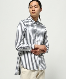 KICS DOCUMENT. | ヘビーOX インディゴ ストライプ ロングシャツ(シャツ/ブラウス)