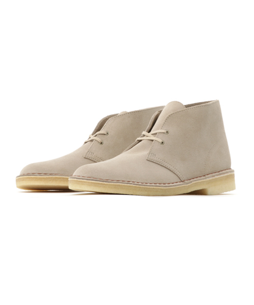 Clarks（クラークス）の「Clarks デザートブーツ DESERT BOOT（ブーツ・メンズ・ブラック/ブロンズ/ダークグリーン/ダークブラウン/ライトベージュ・8/7.5/7/8.5/9）」の3枚目の写真