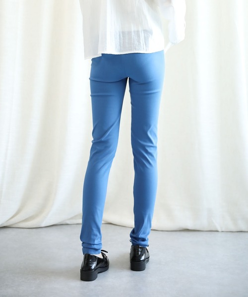 aimoha(アイモハ)の「ハイウエストストレッチ美脚スキニーレギンスパンツ (LV)(レギンス/スパッツ・レディース・インディゴブルー/パープル/ワインレッド/グレイッシュブルー/ブラック/アーミー/ピンク系その他/ホワイト/グリーン/ライトグリーン/ダークネイビー/ピンク/レッド/イエロー/オレンジ/スミクロ/ベージュ/ネイビー/ブルー/ブラウン・SMALL/MEDIUM/XXX-LARGE/X-LARGE/XX-LARGE/LARGE)」の11枚目の写真