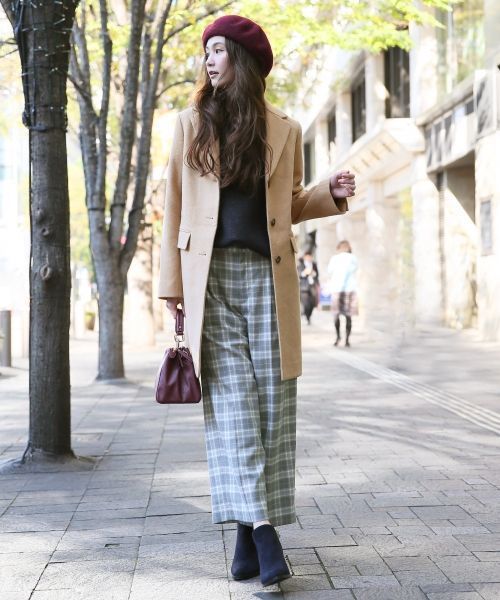 GLOBAL WORK（グローバルワーク）の「3ゲージストレッチブークレＶプルオーバー/729136（ニット/セーター・レディース・ブラック/グレー/ホワイト/ブルー系その他・SMALL/MEDIUM/LARGE）」の18枚目の写真