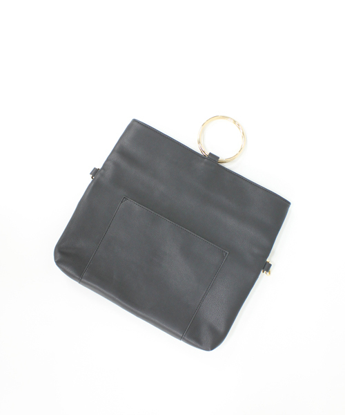 MONICA（モニカ）の「リングクラッチ＆ショルダー（クラッチバッグ・レディース・ホワイト/ブラック/グレー/モカ/ブルー/レッド・FREE）」の15枚目の写真