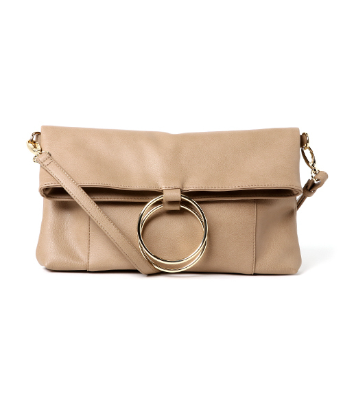 MONICA（モニカ）の「リングクラッチ＆ショルダー（クラッチバッグ・レディース・ホワイト/ブラック/グレー/モカ/ブルー/レッド・FREE）」の5枚目の写真