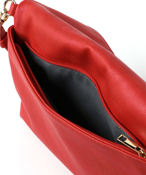 MONICA（モニカ）の「リングクラッチ＆ショルダー（クラッチバッグ・レディース・ホワイト/ブラック/グレー/モカ/ブルー/レッド・FREE）」の10枚目の写真