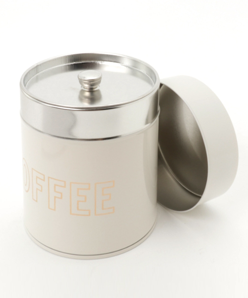 TODAY'S SPECIAL（トゥデイズスペシャル）の「【加藤製作所×TODAY'S SPECIAL】キャニスター COFFEE /344183（キッチン収納・レディース・ホワイト/シルバー/グレー・FREE）」の6枚目の写真