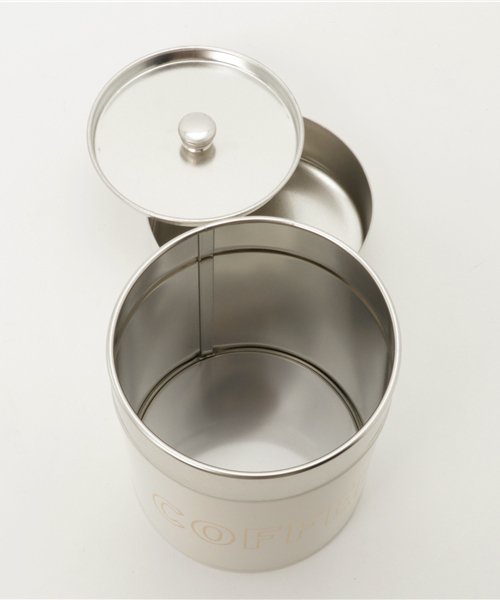 TODAY'S SPECIAL（トゥデイズスペシャル）の「【加藤製作所×TODAY'S SPECIAL】キャニスター COFFEE /344183（キッチン収納・レディース・ホワイト/シルバー/グレー・FREE）」の9枚目の写真