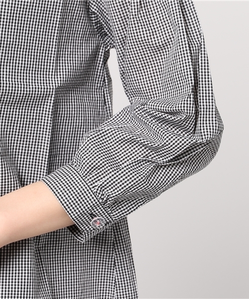 MERLOT（メルロー）の「ふんわりピエロ襟ブラウス5935（シャツ/ブラウス・レディース・ネイビー/ホワイト/ブラック/ライトブルー・FREE）」の13枚目の写真