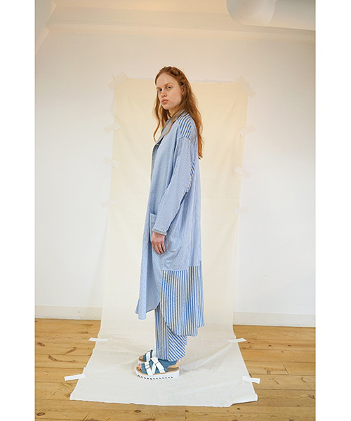 ZUCCa（ズッカ）の「パジャマストライプ（ワンピース）」 - WEAR