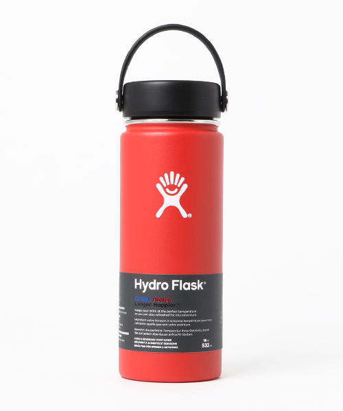 BEAVER(ビーバー)の「Hydro Flask/ハイドロフラスク Hydration 18 oz Wide Mouth/18ozwワイドマウス(グラス/マグカップ/タンブラー)」|レッド